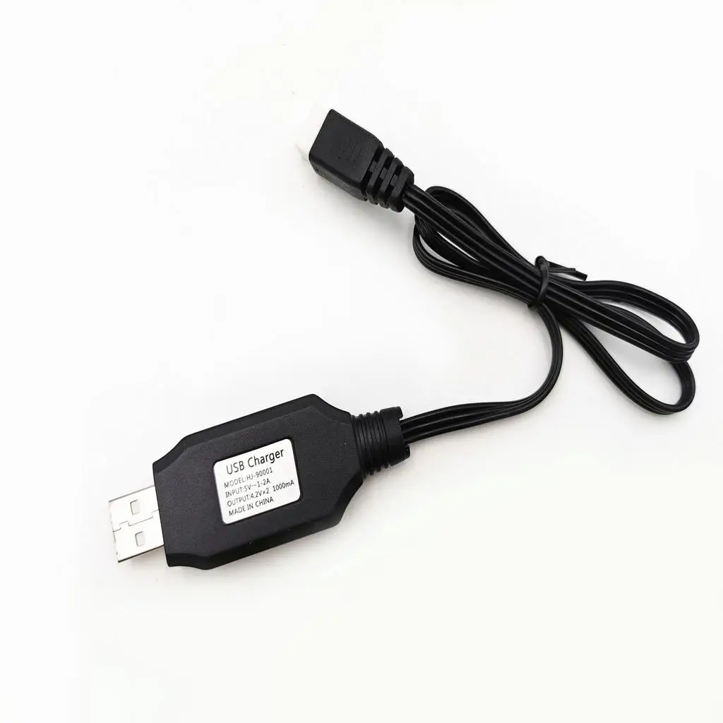7.4V Lipo Battery USB Charger RC Power Adapter Plastic Overcharge Protection for WPL B-14K C-14K Model Car