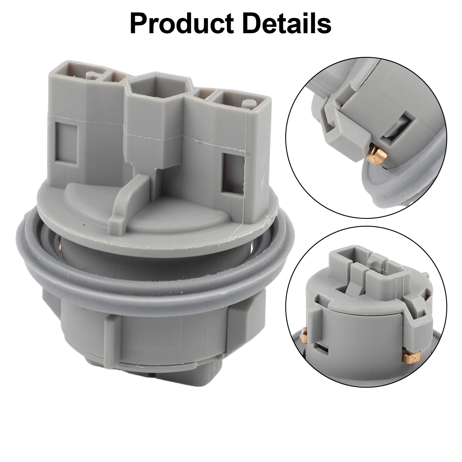Bulb Socket ABS Gray For Vauxhall Astra J 2010 For Onwards And Zafira C Tourer 2012-2016 Halogen Headlamps OEM 13377773