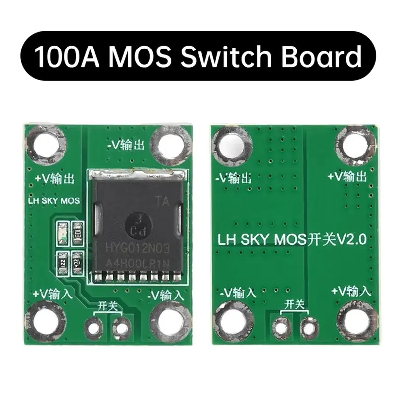 B92B-20A 50A 100A 5-26V High Power MOS Trigger Driver Module Field Effect Tube PWM Regulation Electronic Switch Control