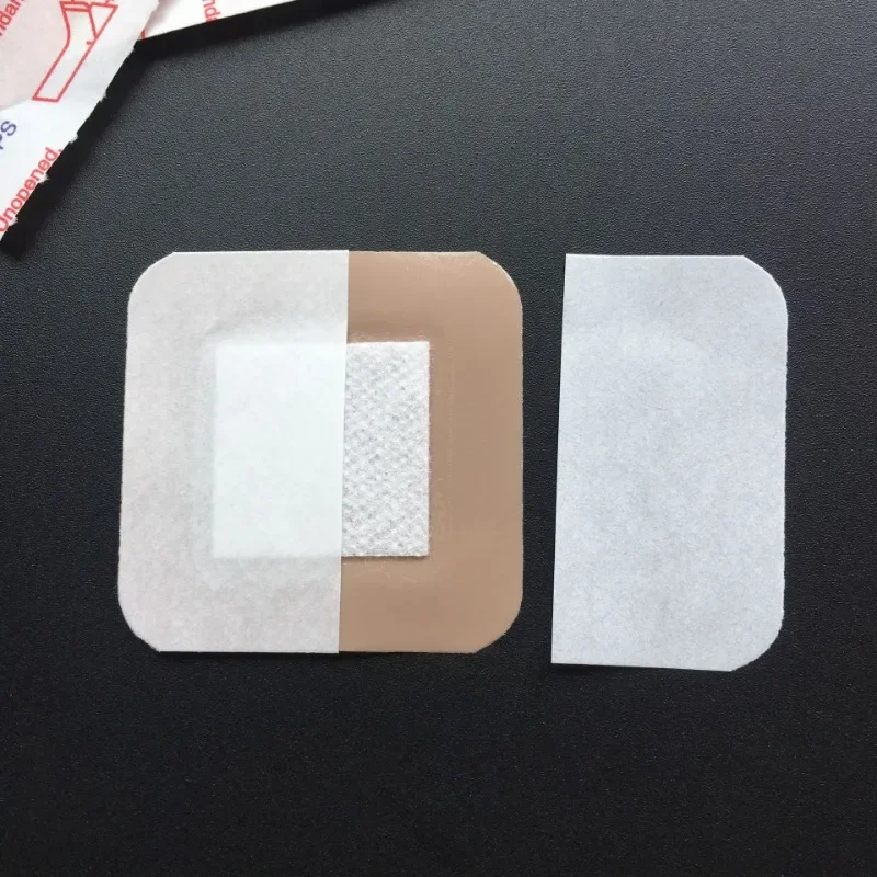 50pcs/set Square Round Shape Band Aid Skin Wound Dressing Plaster for First Aid Strips Patch Waterproof Adhesive Bandages