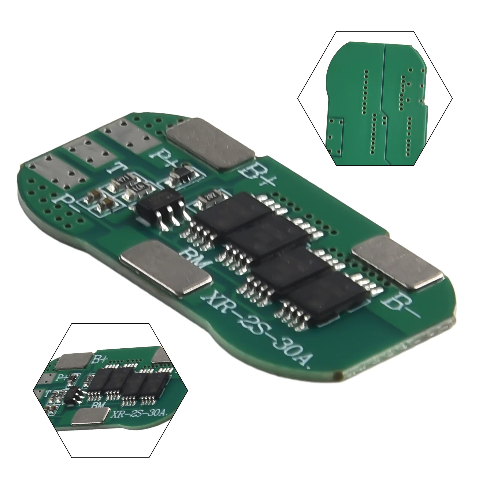 2 Pcs Li-ion Battery Charge Protection Board PCM PCB Cell Charging Board 2S 7.4V 6A 10A For Electric Power Tools Accessories