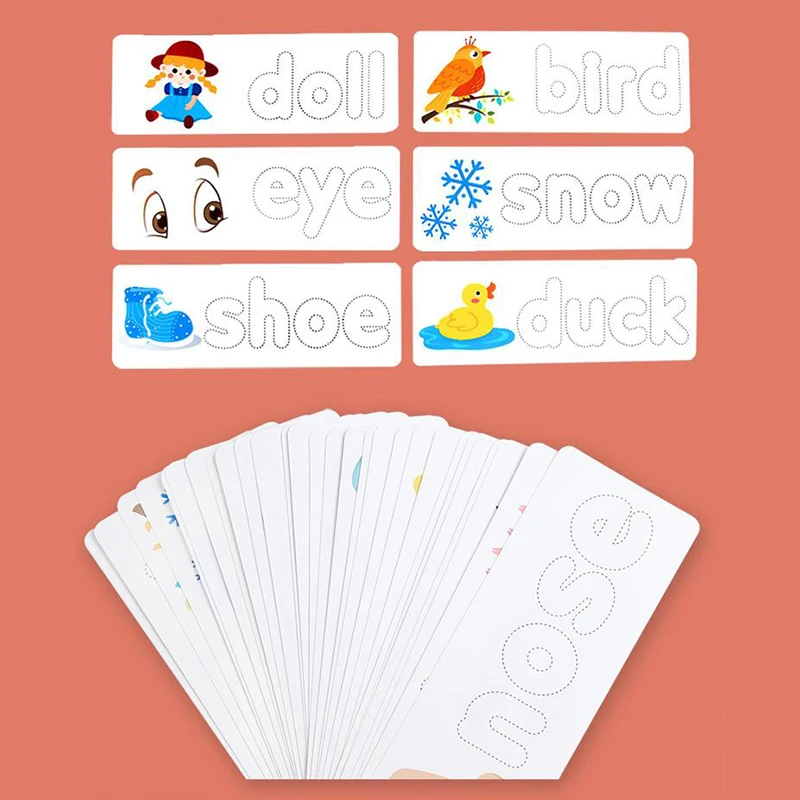 

Обучающие игрушки See And Spell для детей, обучающие головоломки Монтессори с надписью, соответствующие буквы, сенсорные игрушки для детей