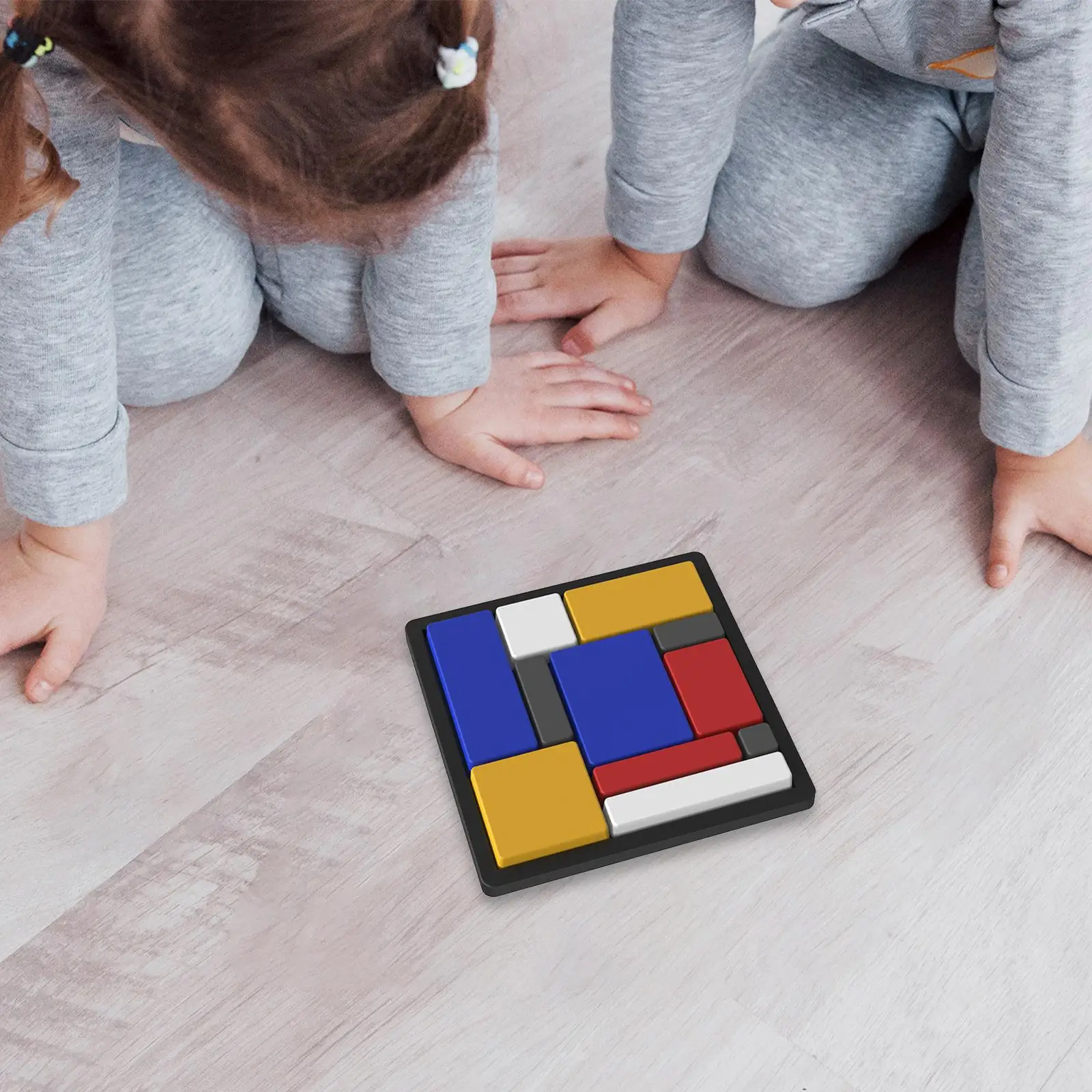 블록 퍼즐 IQ 퍼즐 장난감 8세 이상 어린이 애호가를 위한 보드 게임 4개