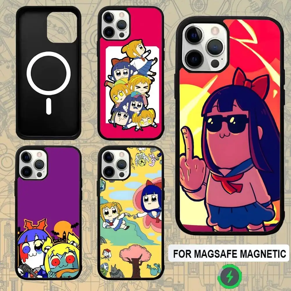 

Anime Pop Team Epic Phone Case For IPhone 17,16,15,Pro,Max,Air,14,Plus,13,12,11 Magesafe Wireless Charge Cover
