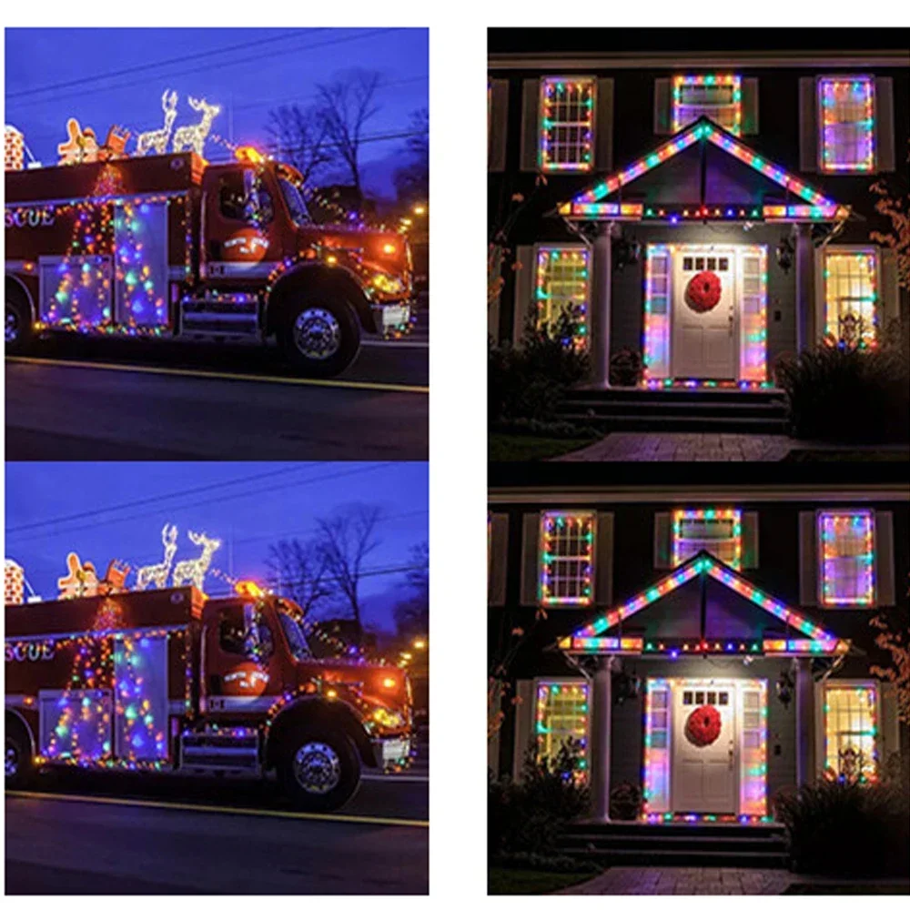 50 قطعة WS2811 IC RGB كامل اللون 12 مللي متر بكسل الرقمية عنونة 5 فولت 12 فولت حلم اللون LED بكسل وحدة IP68 ضوء مقاوم للماء