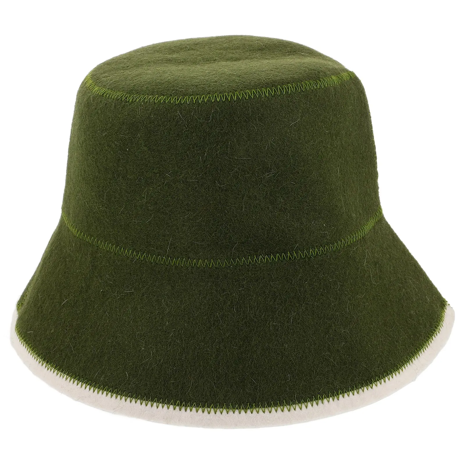 

Wool Felt Sauna Hat Bathing Cap Red Lightweight Portable Comfortable Fisherman Hat Shower Accessories Household Bath