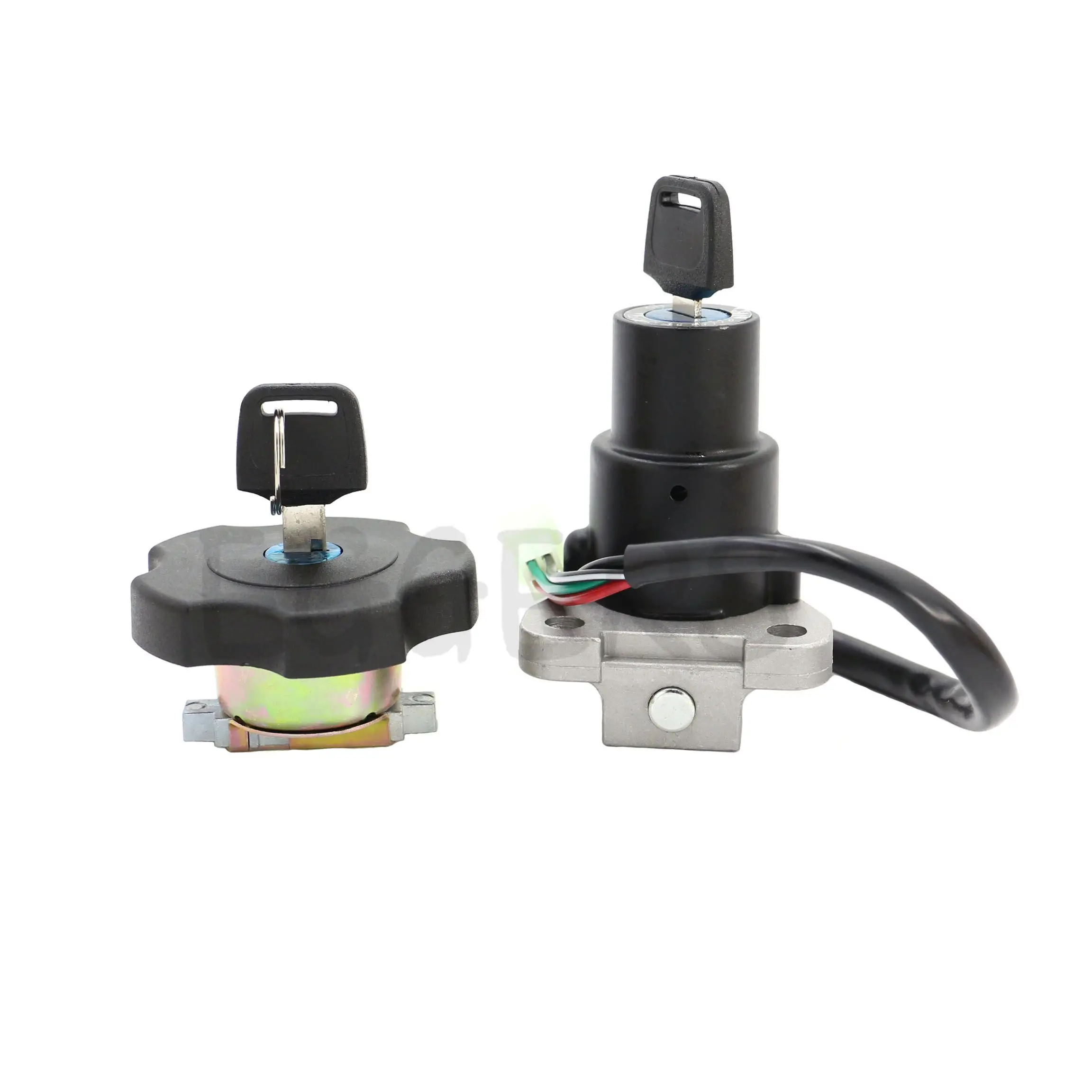

Motorcycle Ignition Switch Fuel Gas Cap Throttle Lock Keys Set For Yamaha XT225 Serow 225 XT600 90-95 TW200 03-17 DT200 DT200R