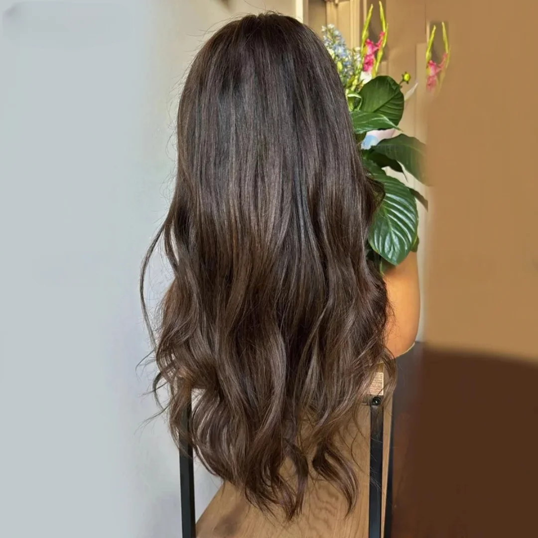 لينة 26 "طويلة الجسم موجة غلويليس تسليط الضوء على شقراء 5x5 قاعدة الحرير الشعر البشري اليهودي مع BabyHair HD الدانتيل الشعر الأوروبي قبل قطعها #3