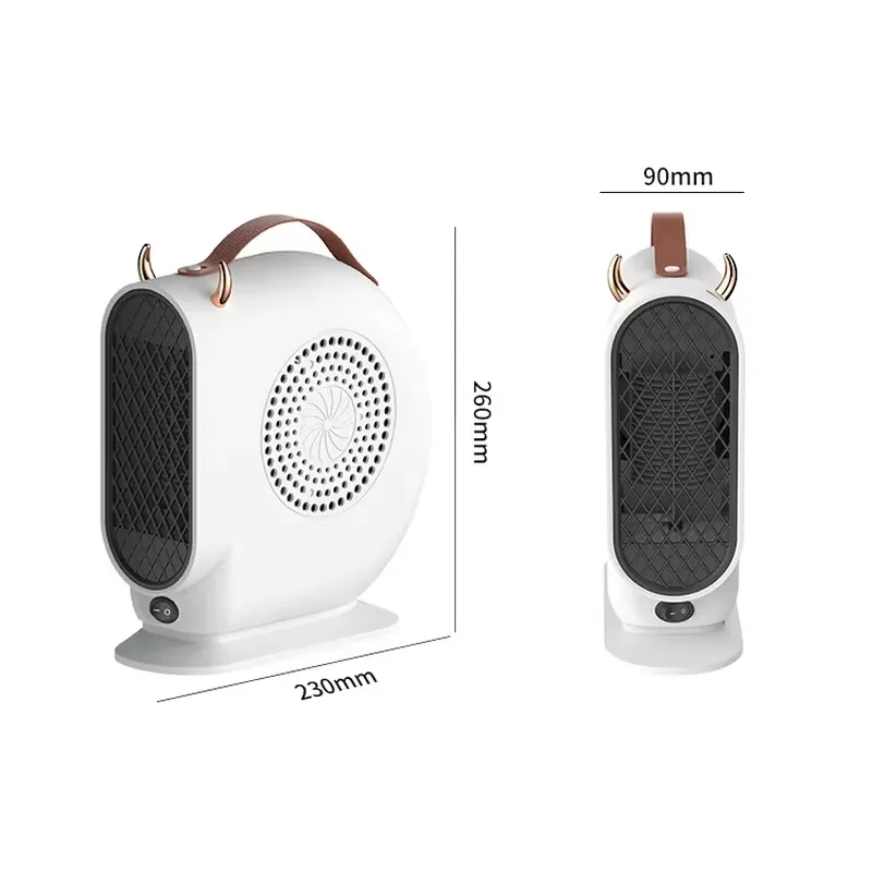 Portable Electric Heaters Powerful Warm Blower for Bedroom Room Winter Hand Warmer Mini Fan Heater Low Consumption Heater