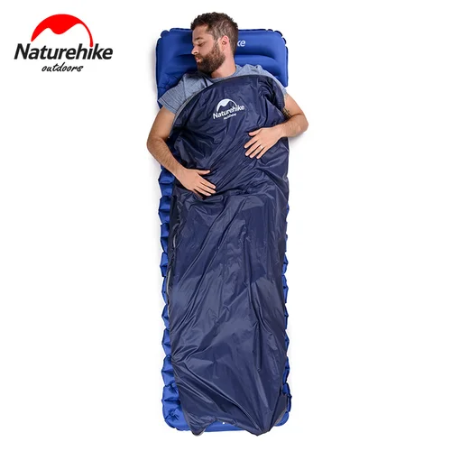 Imagen 2 del producto Saco de dormir Naturehike, saco de dormir ultraligero de algodón impermeable, caminata natural, verano, senderismo, tienda de campaña, saco de dormir