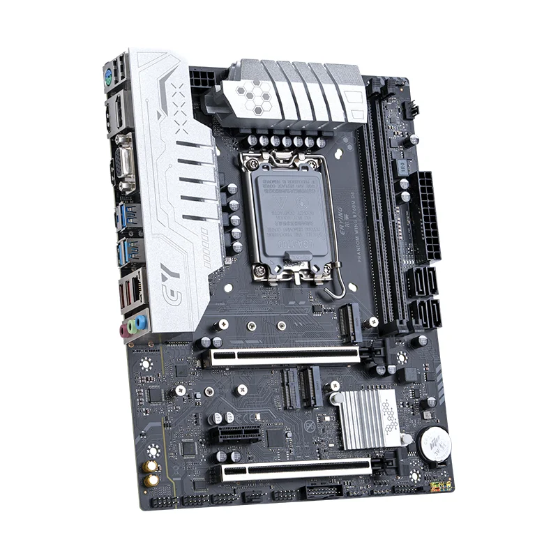 Imagem -02 - Placa-mãe Argb Suporte Lga1700 Core i3 i5 i7 i9 12th e 13th Cpu 12400 12900 13600k f Componentes do Computador Desktop Erying-b760m d4