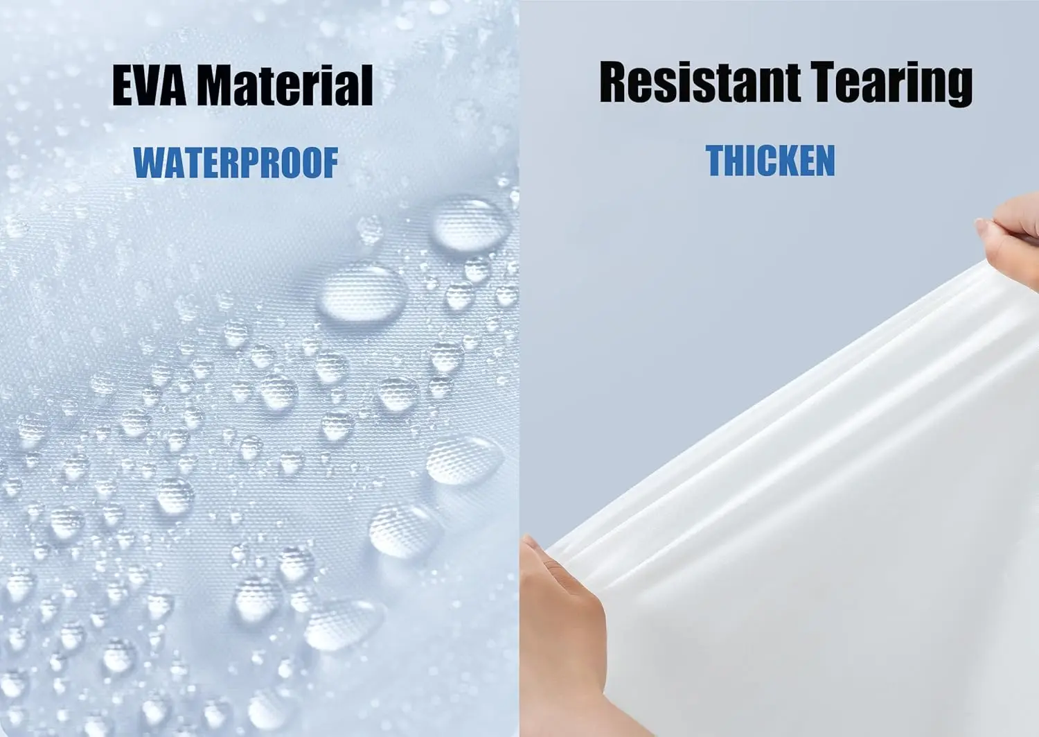 عبوتان من عباءات المطر للبالغين، معاطف مطر للسفر قابلة للتعبئة مع غطاء رأس برباط للنساء