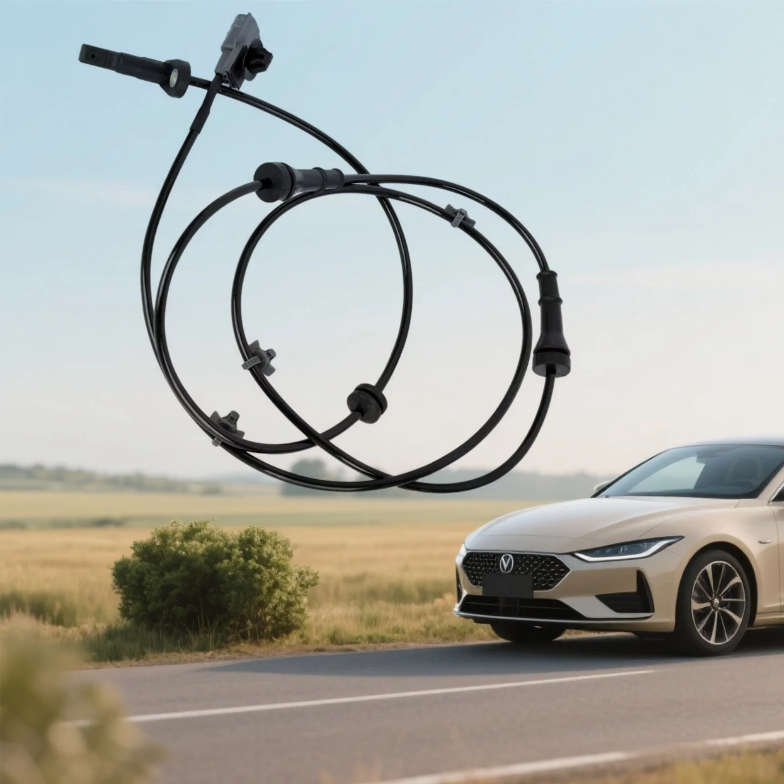 مستشعر سرعة العجلات الأمامية للسيارة اليسار واليمين 479103DA0A 47910-3DA0A لنيسان لـ Sentra 2013-2019 مستشعر سرعة ABS بلاستيكي