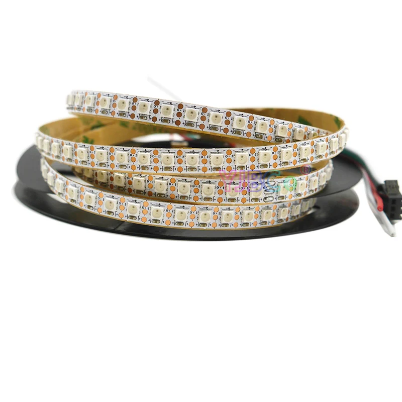 DC 5V Narrow 7.2mm PCB Light 144 leds/m SK6812 LED Strip Light addressable SMD 3535 RGB Super Bright Lamp Tape IP30 TTL signal