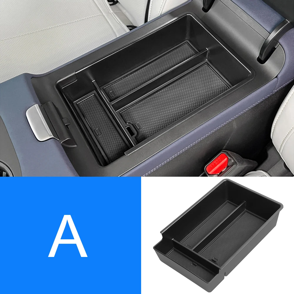 Auto-Mittelkonsole Unterer Stauraum Armlehnenbox Türorganizer Armaturenbrett-Ablage für Xpeng G6 2023 2024 2025 2026 – Detail 2