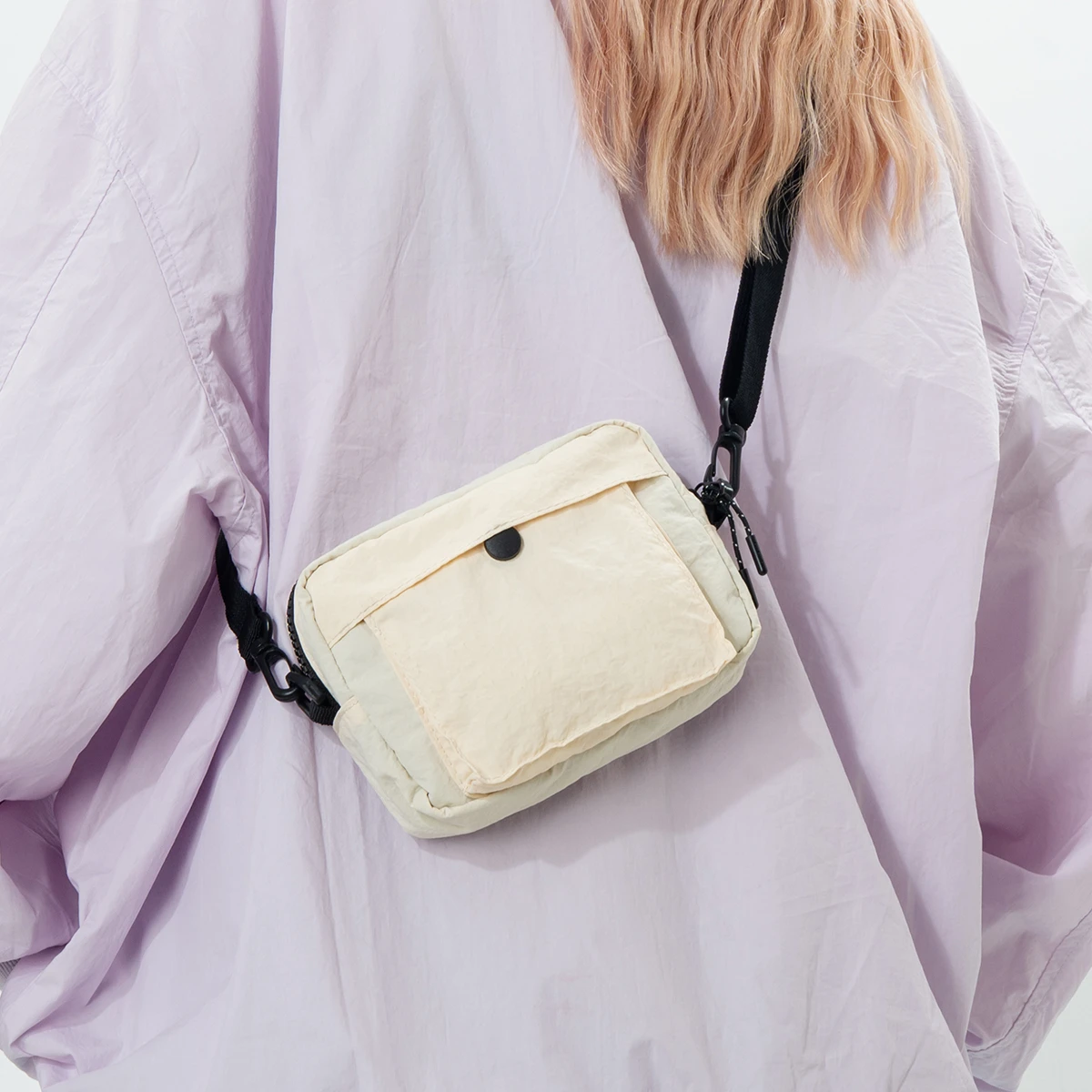 

Small crossbody bag - Men's trendy brand, Japanese style, casual and versatile, suitable for men, single shoulder bag, mini bag,