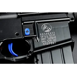 Pegatina metálica para Gel Blaster M4A1 – Accesorio cuerpo
