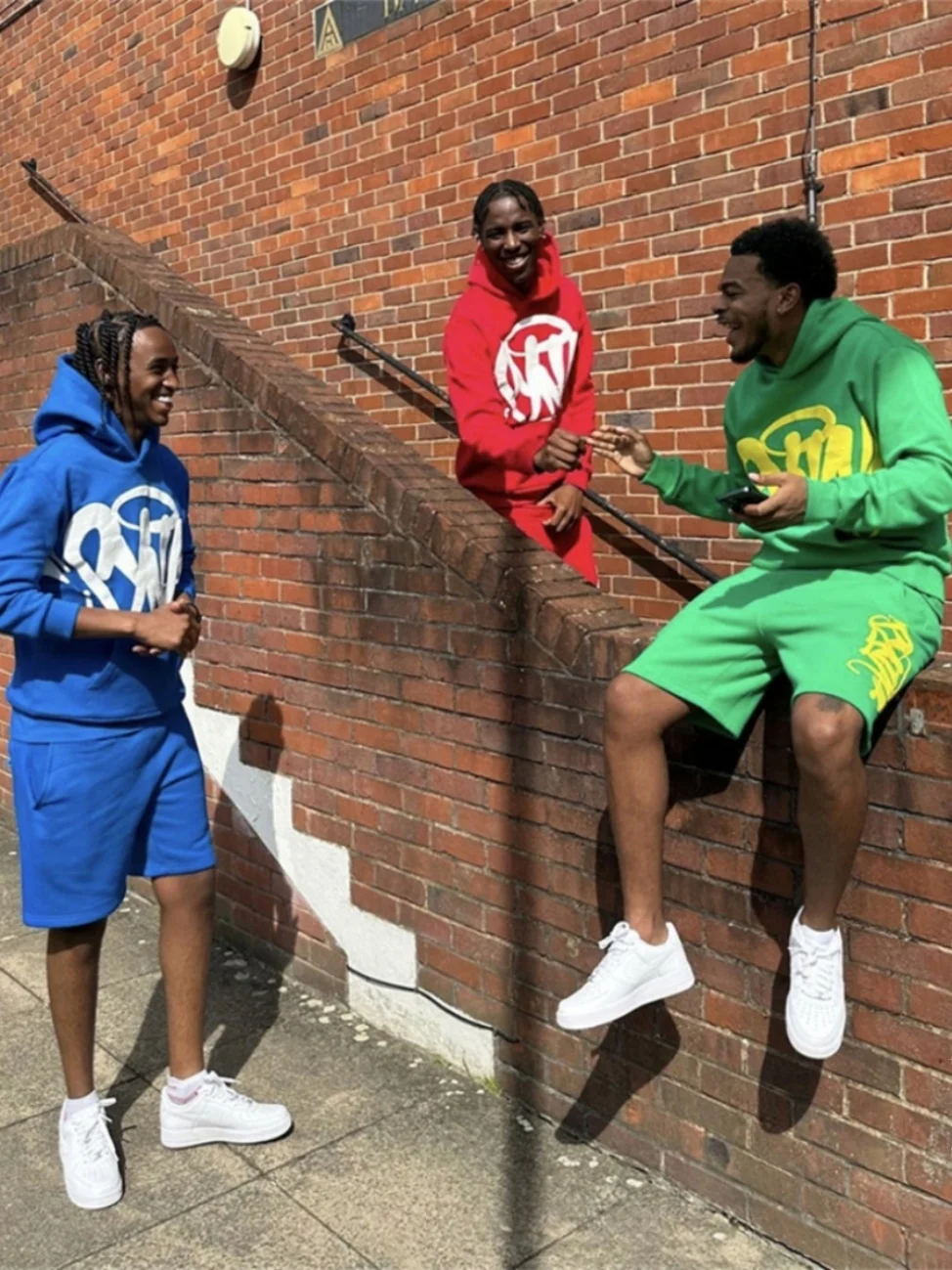 

Уличная одежда Хип-хоп Толстовка orts Комплект Tag Vista Бренд Youth Cosite Fabric Long Sve Four Seasons Универсальные ort Pants