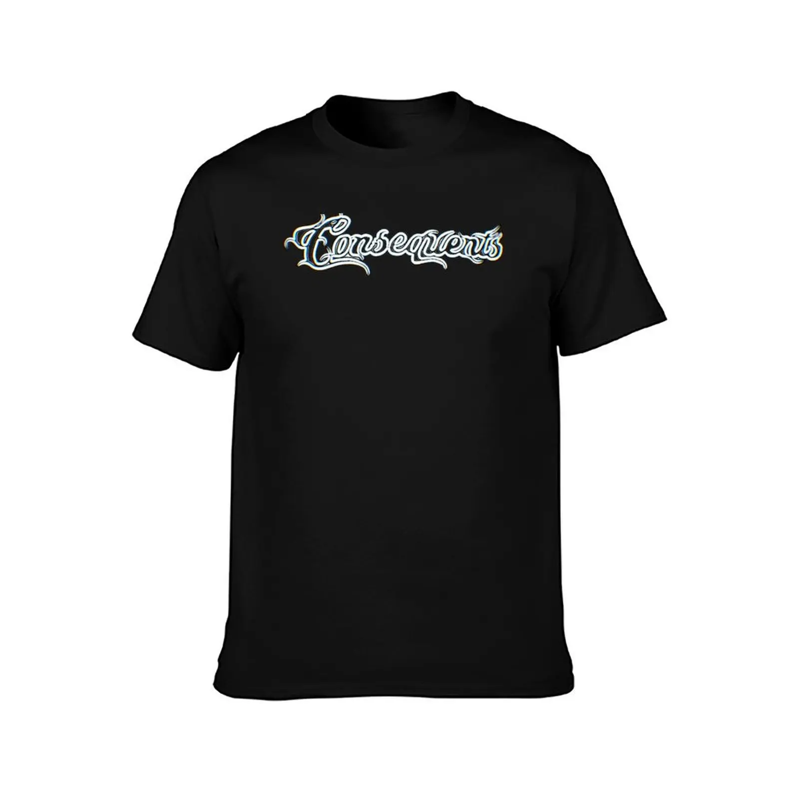 Consequents - Venerate Paragon Logo T-Shirt Summer Casual Cotton Tee Oversized Streetwear Tops Vintage Graphic Print