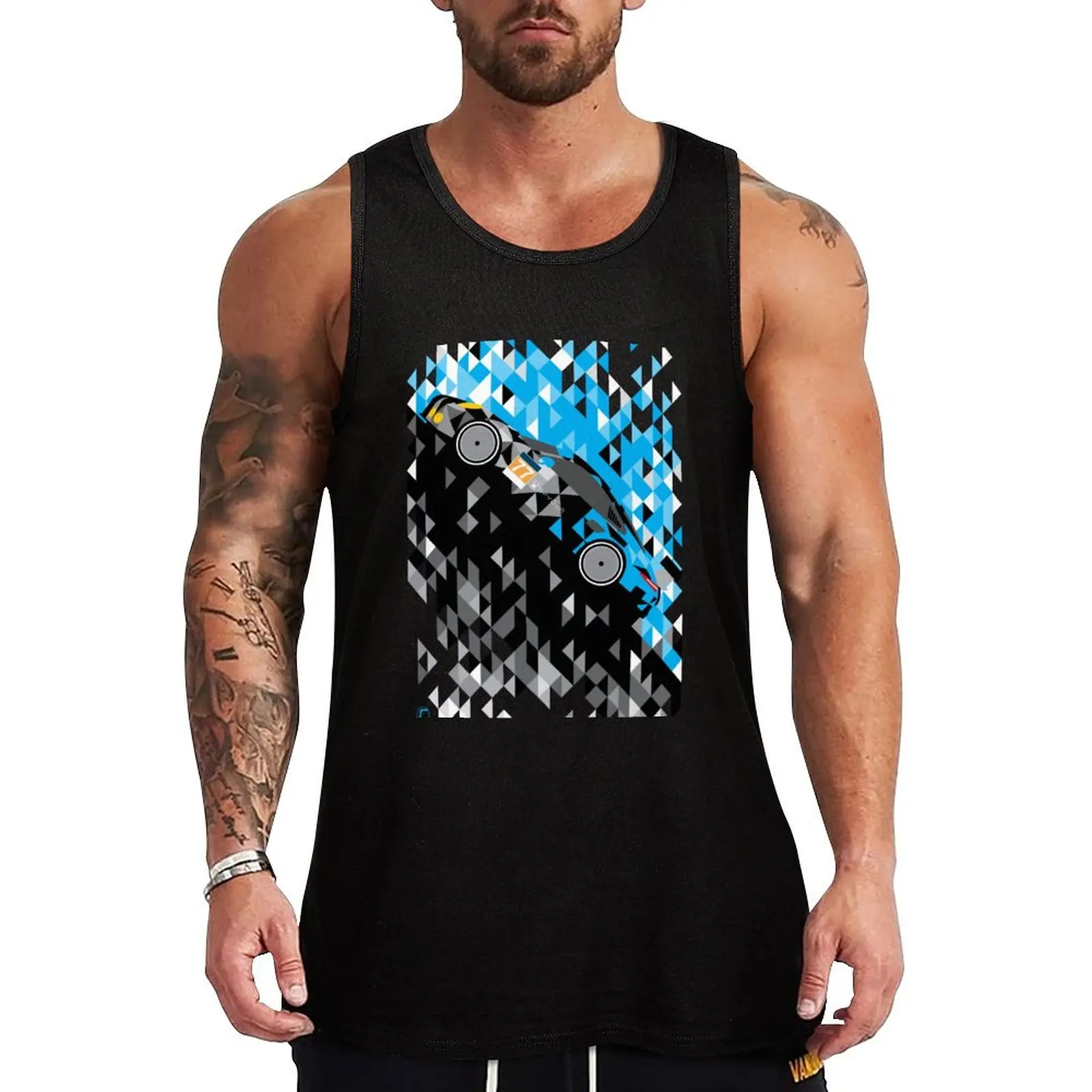 

Dempsey Proton Racing Tank Top cool things bodybuilding men t-shirts for Men's gym man sexycostume