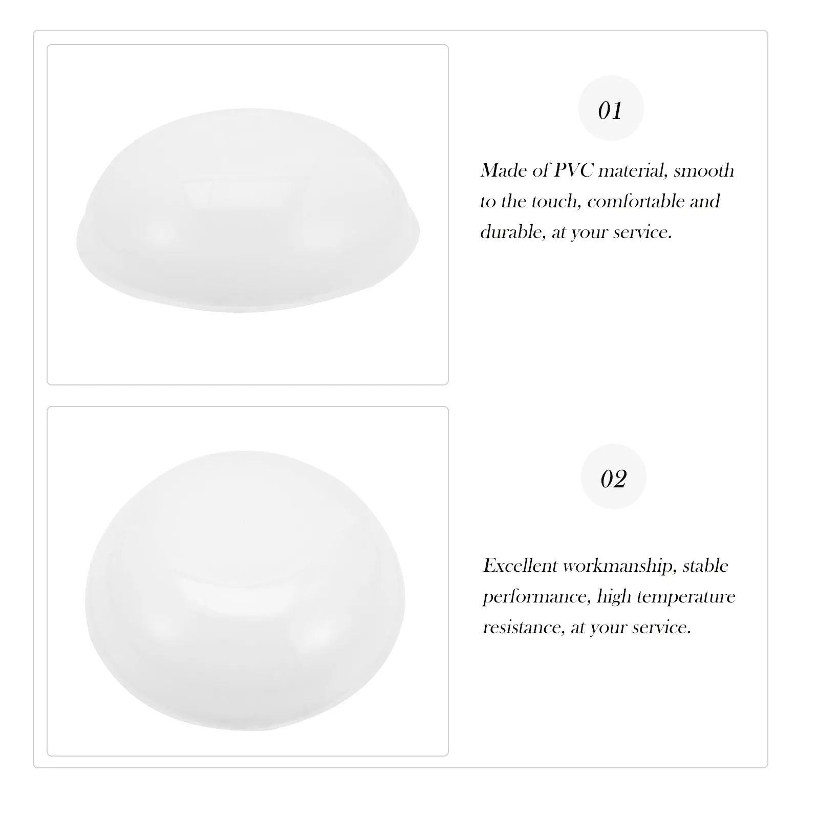 

5Pcs LED Ceiling Lamp Shades PVC Material Smooth Light Cover Replacement for Ceiling Light Fixtures Plastic Lamp Shades