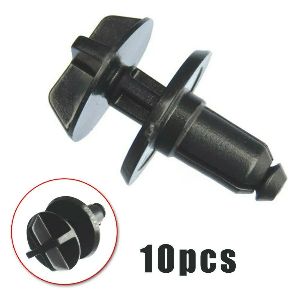 10* Car Battery Cover Cowl Fastener Clips LR024316 For Land For Discovery Evoque Battery Cover Air Intake Trim Clips