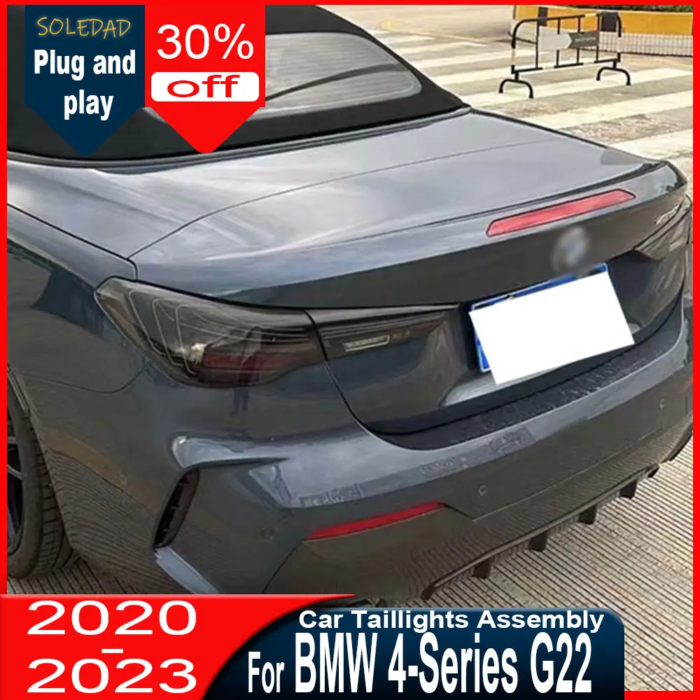 

Car CSL taillight for BMW G22 G232019-2023 420i 430i M440i LED Auto Taillight Assembly Upgrade Blink Laser Back Lamp Accessories