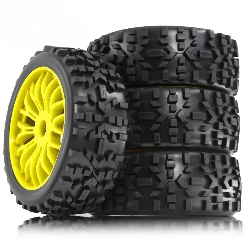 

1/8 Buggy Tires 17mm Hex for RC Off Road Car ARRMA Typhon Trxs Talion Team Trxs Redcat Losi Kyosho HPI WR8 HSP Upgrade Parts