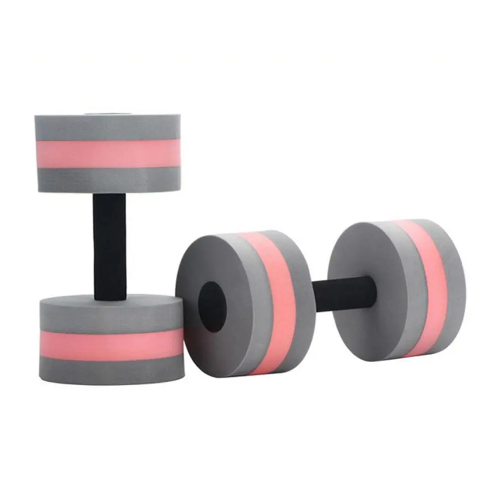 2Pcs Water Dumbbell Eva Floating for Pool Swimming Yoga Aquatic Exercise Premium Buoyancy Low Absorption Quick Grip - view 3