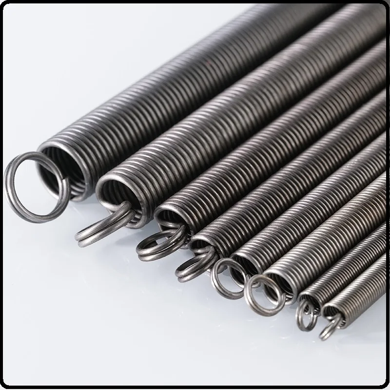 Guangluo Spring Steel Tension Spring Closed Loop Double Loop 1.6mm Wire Dia, Outer Dia 10/12/13/16/18/20mm, Length 30-300mm.