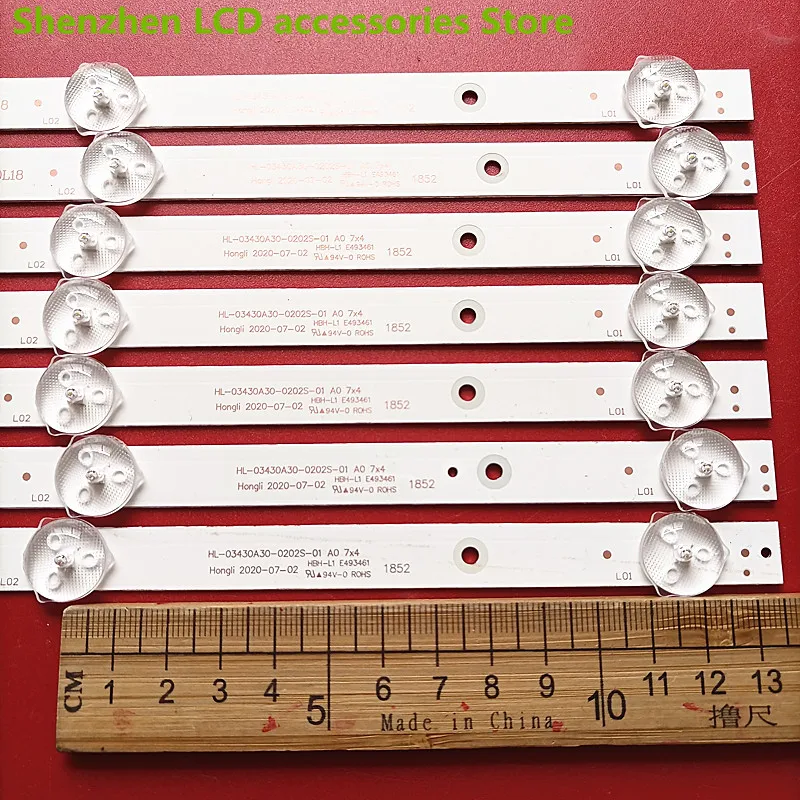 FOR JL.D43022330-017CS-M   43inch use  aluminium LCD TV backlight bar 40.4CM  100%NEW 