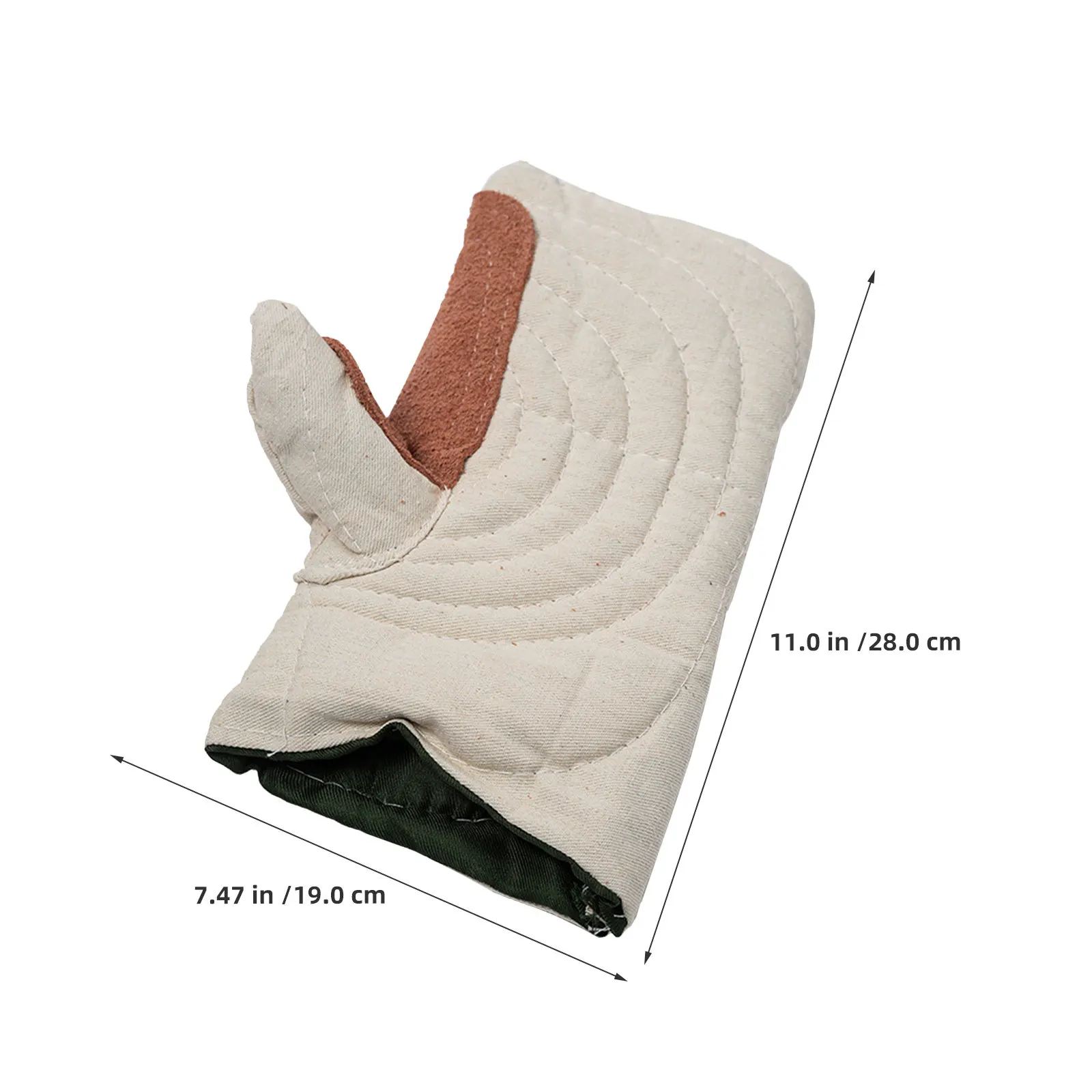 Heat Resistant Gloves for Kiln, Oven & Cooking – Fireproof Anti-Scald Mittens with Flexible Grip
