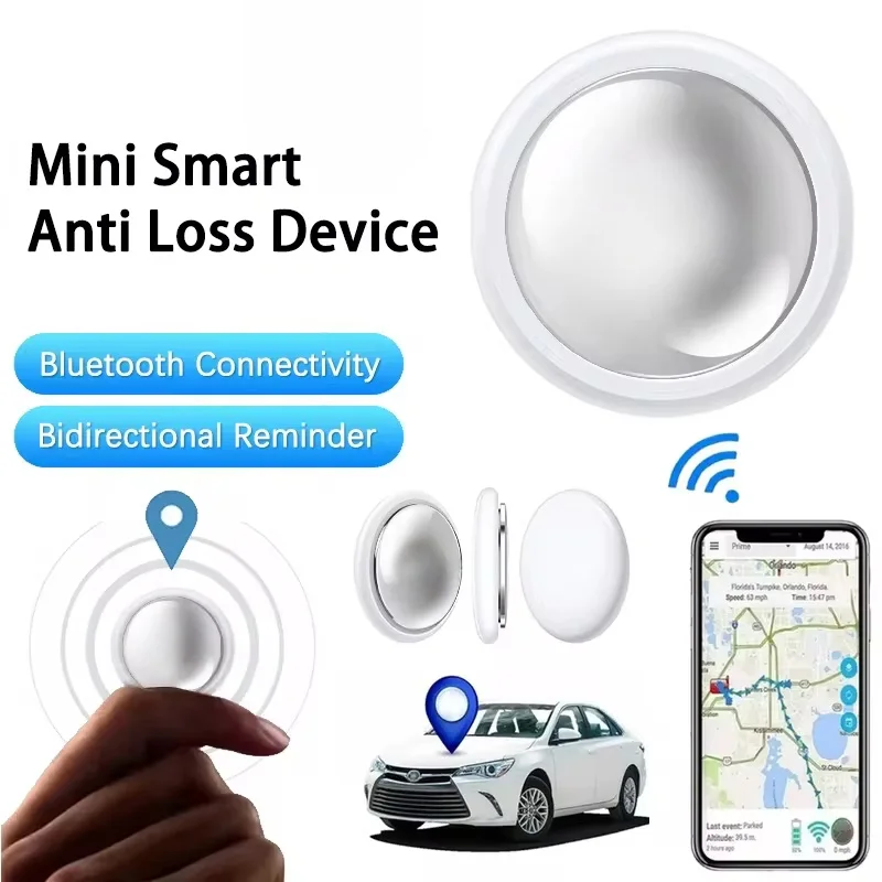 

Security Bluetooth GPS Tag Based on iphone Find My app Anti-lose Tracker Sound Locate Message Reminder Alarm Key Finder