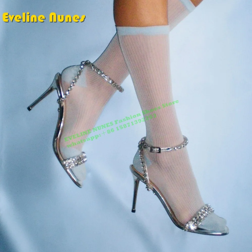 

Love Diamond Pink Sweet Сандалии с открытым носком на тонком каблуке с одним словом и поясом, однотонные сексуальные женские туфли на пятке, вечерние туфли, Новое поступление 2025, лето