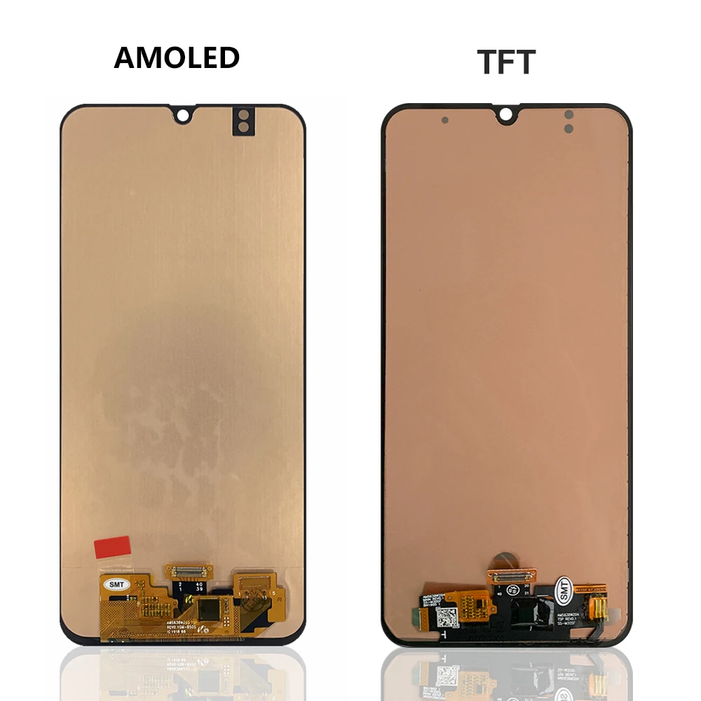 6.4\'\' AMOLED For Samsung M30S M307F SM-M307F Replacement M30s 2019 LCD Display Touch Screen With frame Digitizer Assembly