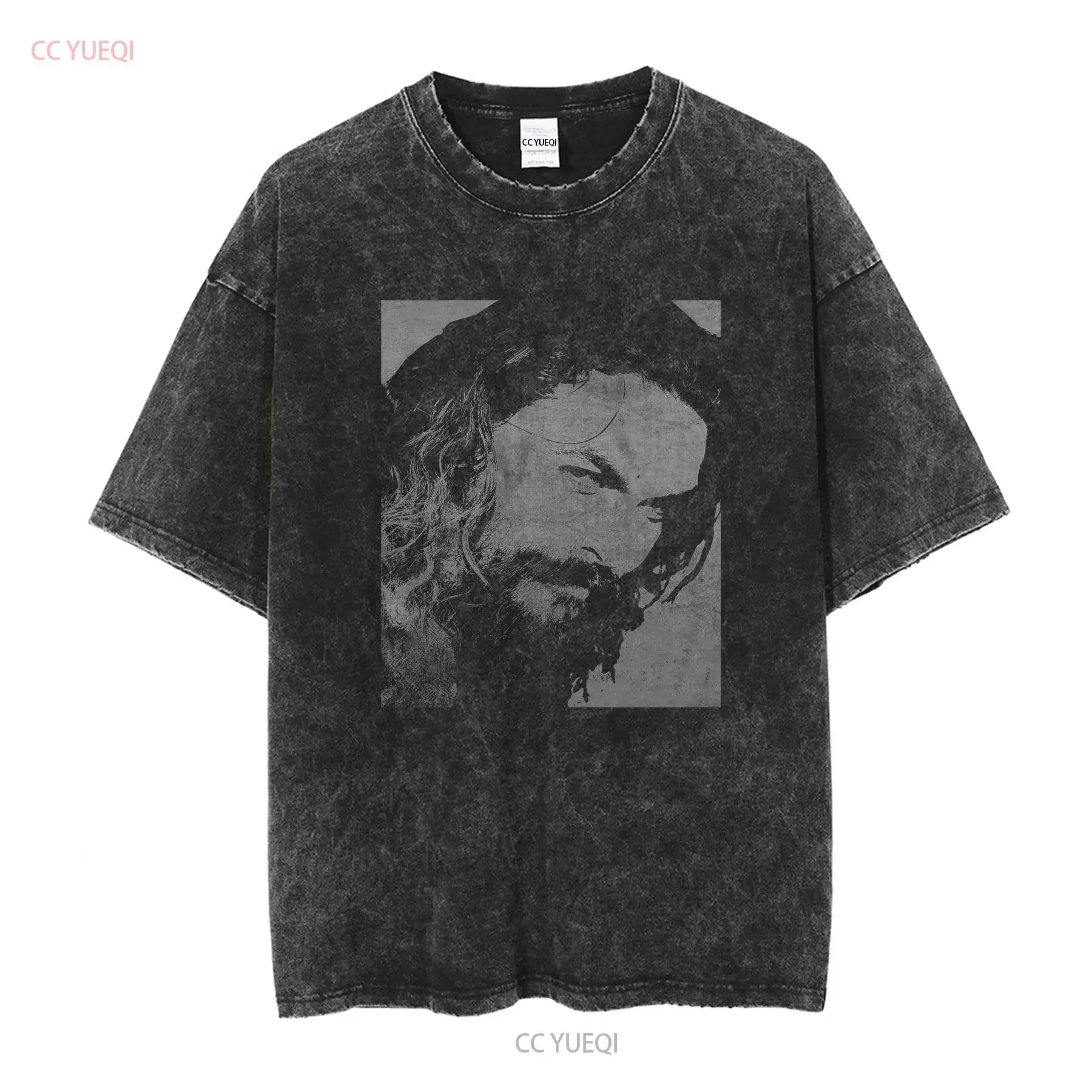 Jason Momoa T Shirt American actor Lovers All Sizes vintage Washed Casual Breathable Slightly Stretched streetwear Stylish