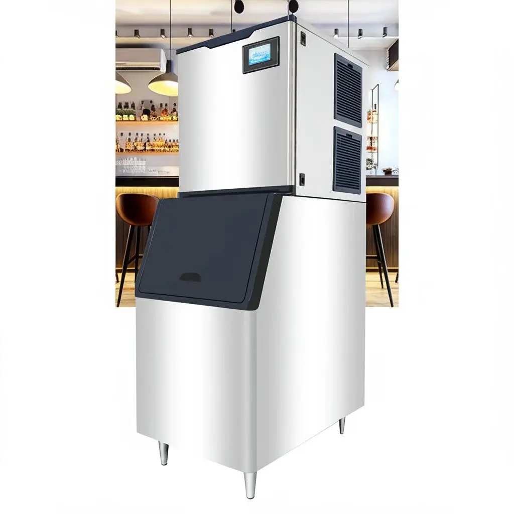 Industrial Ice Maker 1000kg Ice Cube Machine for Heavy Duty Use Ice Making