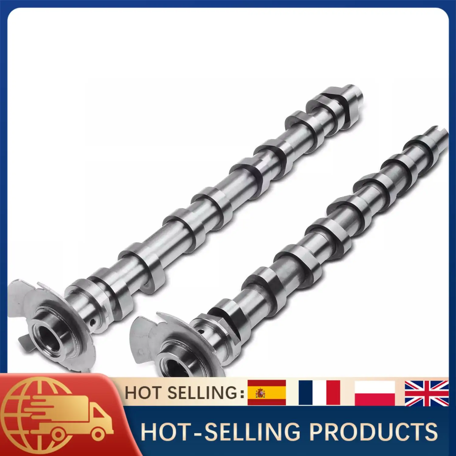 

2pcs Intake & Exhaust Camshaft Fits Mercedes-Benz GLC300 X253 2016-2018 2.0L M274 A2740500101 A2740500401 Aftermarket 2000g