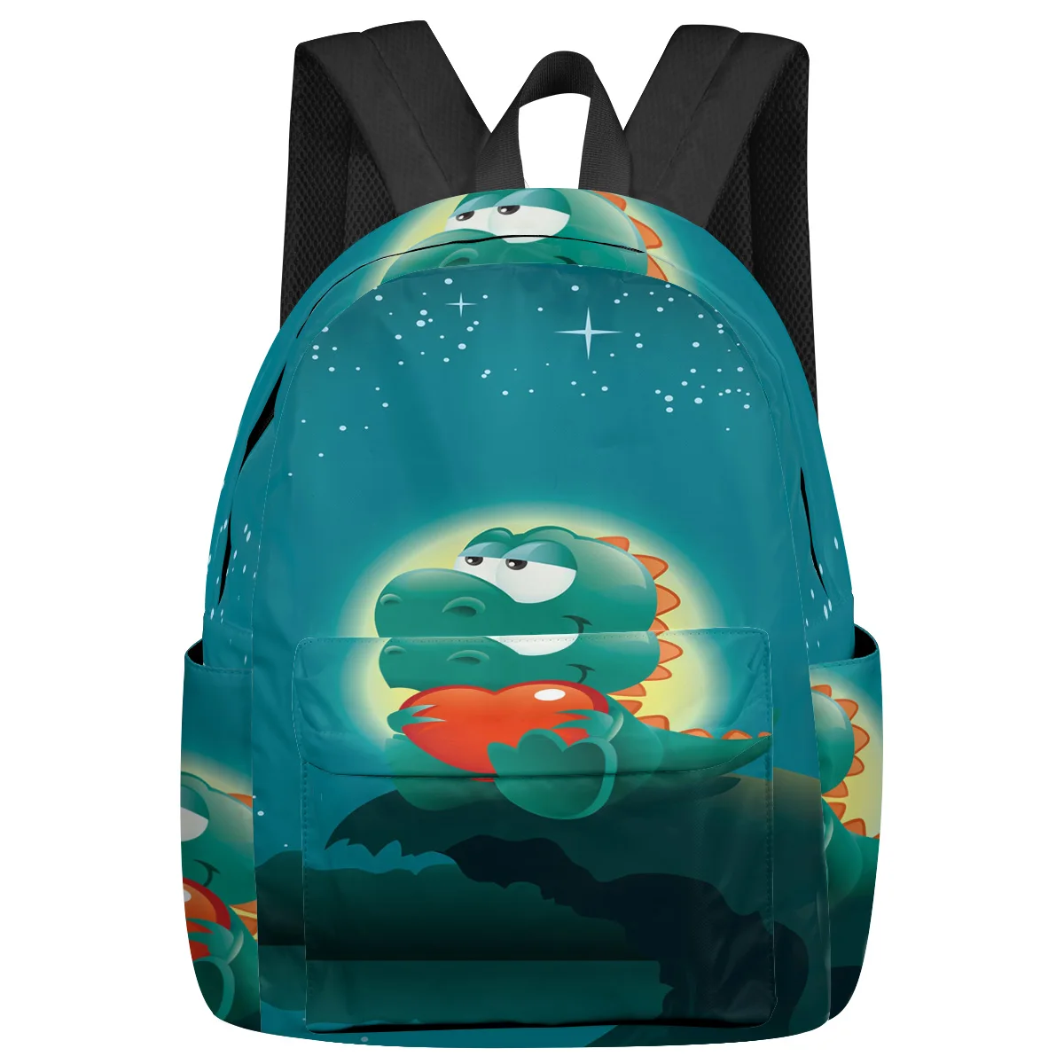 

Dinosaur Moon Cartoon Large Capacity Multi Pocket Travel Backpacks Schoolbag For Teenager Women Laptop Bags Rucksack