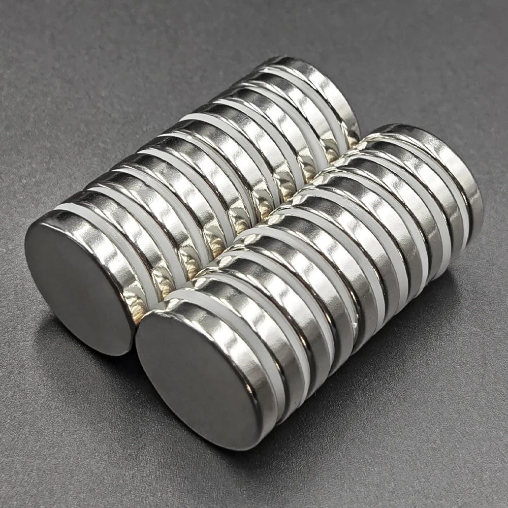 3/5/8/12/15/20 Stück 25 x 5 mm Magnet, 25 mm x 5 mm, rund, superstark, stark, permanent magnetisch, 25 x 5 mm – Detail 6