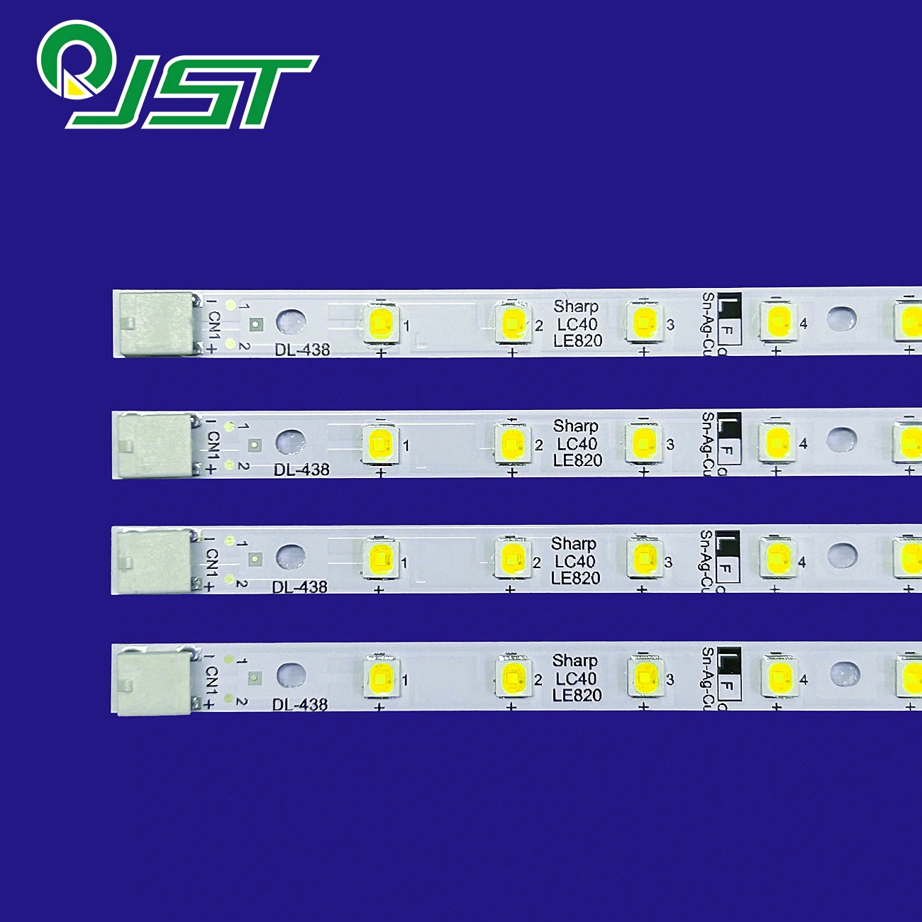 4 stuks LED LC-40LED820 LC-40LE810 LC-40LE811 LC-40LE812 LC-40LE814 LC-40LE820 LC-40LE821 LK400D3LWF2Y RUNTK K4462TP RUNTK4462TPZZ