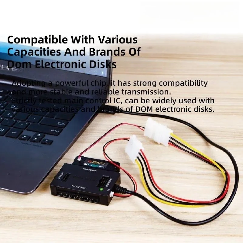 DOM Electronic Disk Reader 44/40 Pin IDE SATA USB All In One Card Reader For Industrial Storage Data Transfer Accessory