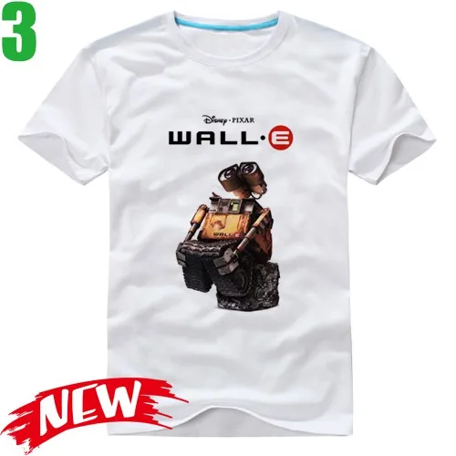 

Wall-E Short-sleeved T-shirt Summer New 2025 Cute Cartoon Short-sleeved T-shirts for Men Women and Children T-shirt