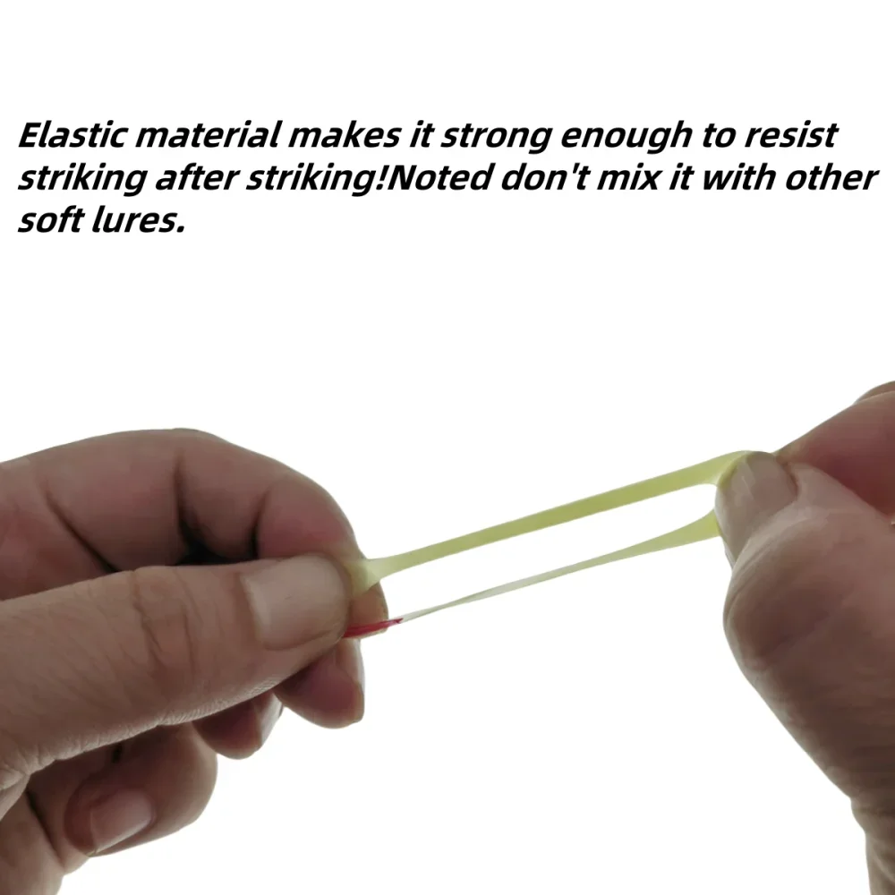 MUKUN Señuelo flotante TPR para jigging - cebo suave de pesca - imagen 4
