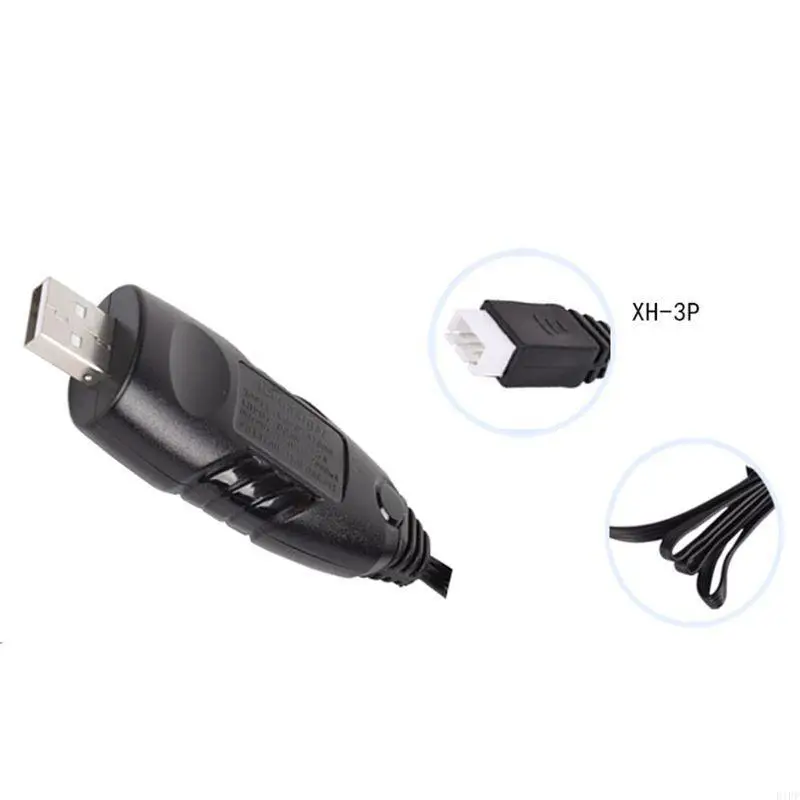 E1PF 2000MA /1000MA /500MA XH-3P 2S LIPO Li-Ion 7.4V Carregador Universal USB