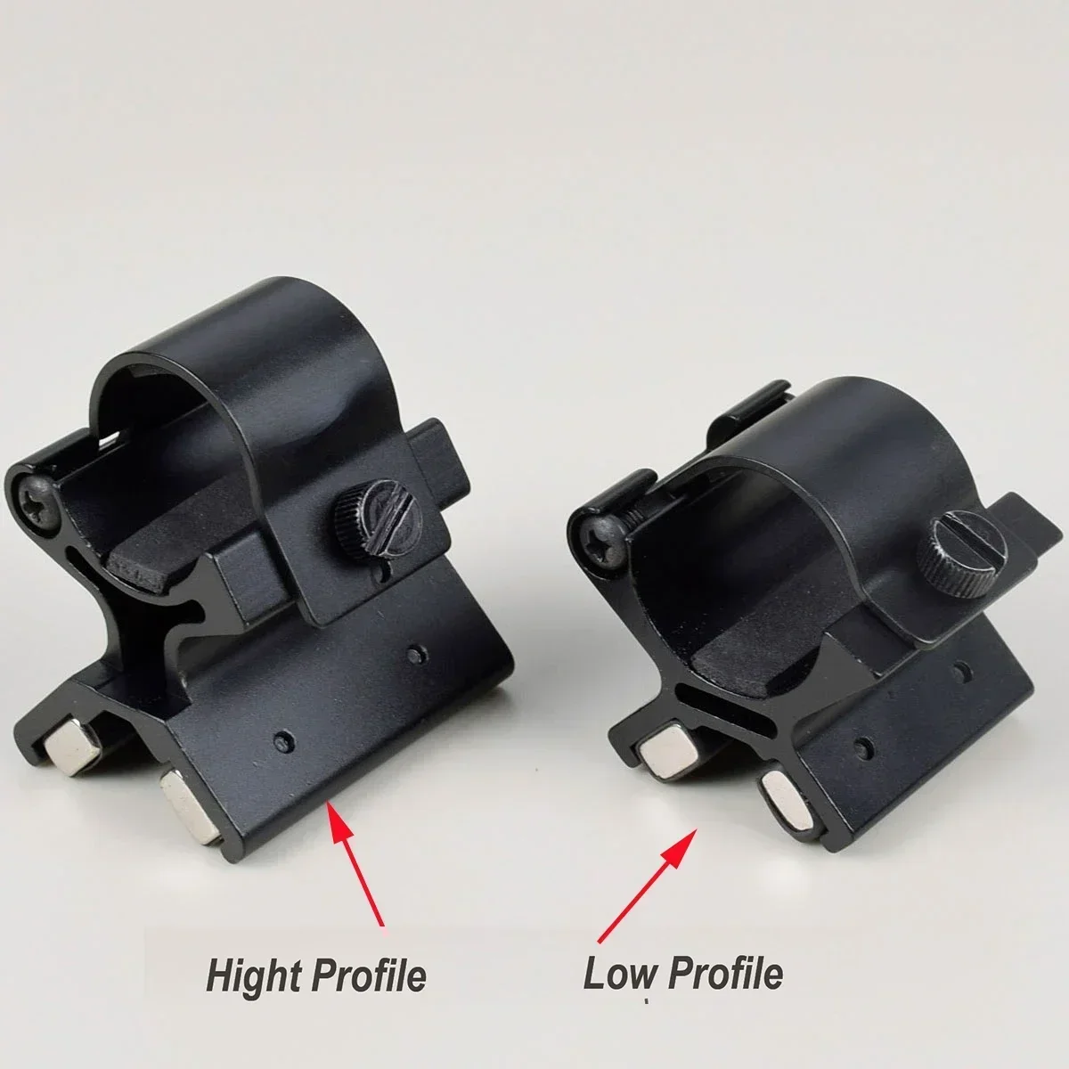 Neues magnetisches Zielfernrohr Pistolen halterung Magnet Taschenlampe halterung starker Halter Zielfernrohr Laser Taschenlampe Laterne Halterung Jagd zubehör