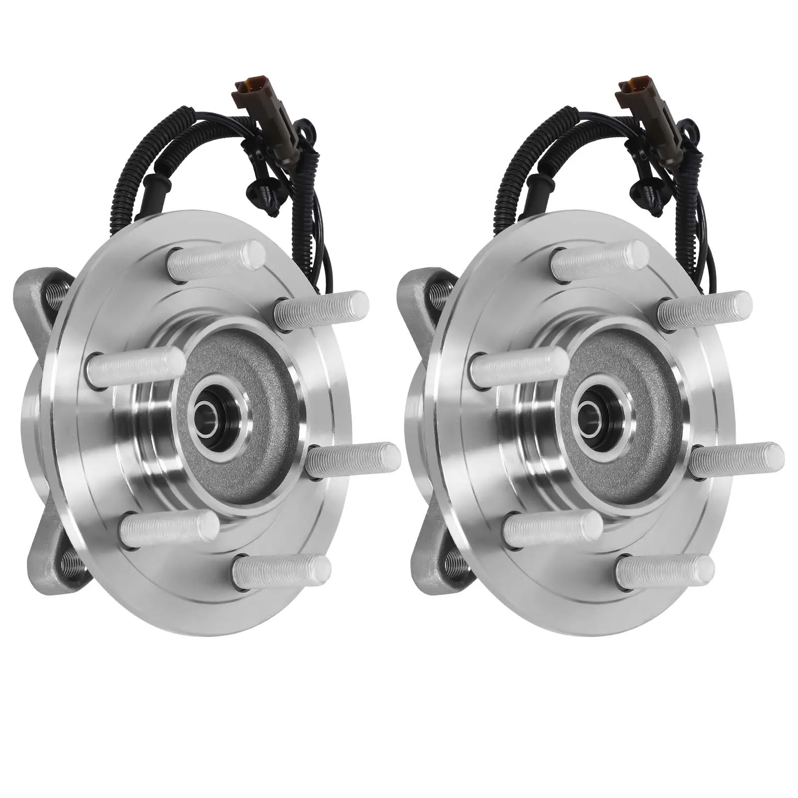 Front Wheel Bearing and Hub Assembly with ABS & 6-Lug For Ford F150 2018-2020 (Excludes Raptor)