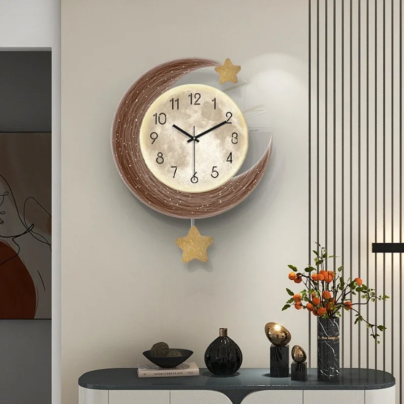 Luxury Interior Wall Clocks Aesthetic Bathroom Art Mural Silent Wall Watch Nordic Creative Fashion Orologio Da Parete Home Decor