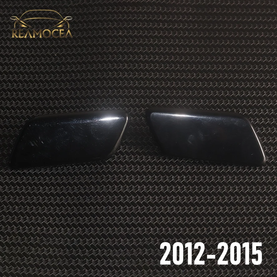Reamocea 1Pc Front Bumper Headlight Washer Cover Water Spray Jet Cap Fit For Toyota Land Cruiser LC200 2012-2015 85354-60050-C0