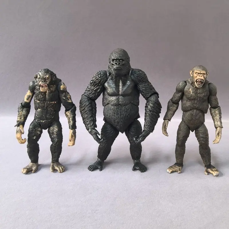 NECA Rise of the Planet of the Scants figura de acción César Koba Luca Maurice PVC figura colección adorno de habitación película figuras de juguete